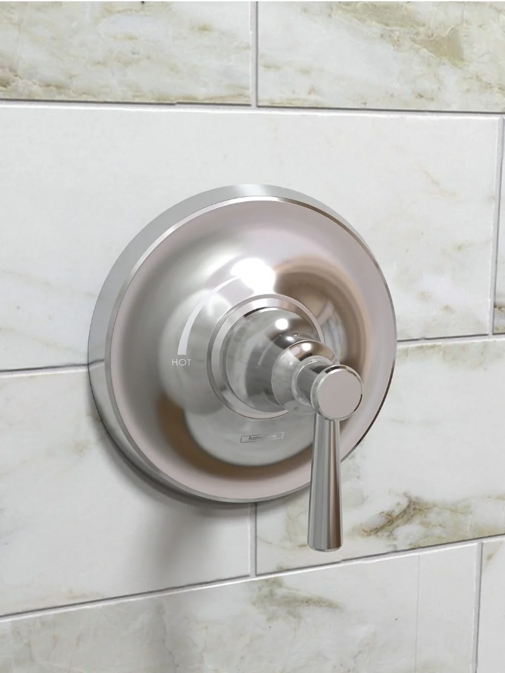 Hansgrohe Joleena Shower Valve Trim Chrome Pressure Balance Single Handle 047790